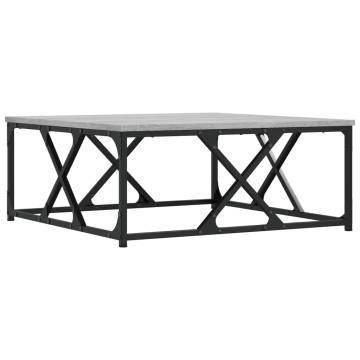 Elegant Grey Sonoma Coffee Table - 70x70 cm | Hipomarket