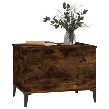 Smoked Oak Coffee Table with Lift-Top - Stylish & Functional