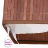 Bamboo Laundry Basket Brown 72 L - Stylish & Functional Storage