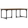 Elegant Brown Oak Coffee Table - 90x50x35 cm | Hipomarket