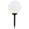 Outdoor Solar Lamps - 4 pcs LED Spherical RGB 30 cm