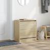 Shoe Cabinet Sonoma Oak - Compact & Durable Storage Solution