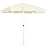 Beach Umbrella Sand Yellow 200x125 cm Colour sand yellow Size 200 x 125 cm Quantity in Package 1 