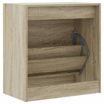 Shoe Cabinet Sonoma Oak - Compact & Durable Storage Solution