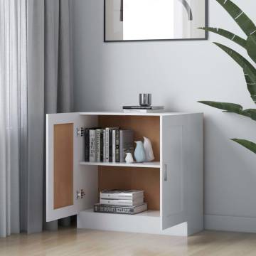 Book Cabinet White 82.5x30.5x80 cm - Stylish & Durable Storage