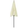 Beach Umbrella Sand Yellow 200x125 cm - UV Protection