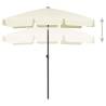 Beach Umbrella Sand Yellow - UV Protected 180x120 cm