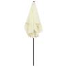 Beach Umbrella Sand Yellow - UV Protected 180x120 cm