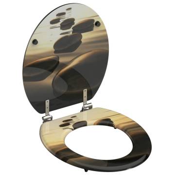 SCHÜTTE SEA STONE Toilet Seat - Comfort & Durability