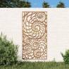 Corten Steel Shell Design Garden Wall Decoration | Hipomarket