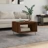 Coffee Table Brown Oak 60x50x40 cm Engineered Wood Colour brown oak Quantity in Package 1 