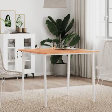 Solid Beech Wood 80x80 cm Table Top | Durable & Stylish