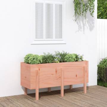 Garden Raised Bed 121x50x57 cm Solid Wood Douglas | HipoMarket