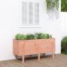 Garden Raised Bed 121x50x57 cm Solid Wood Douglas Colour natural douglas Size 121 x 50 x 57 cm Quantity in Package 1 