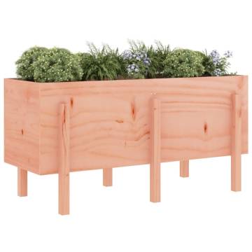 Garden Raised Bed 121x50x57 cm Solid Wood Douglas | HipoMarket