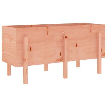 Garden Raised Bed 121x50x57 cm Solid Wood Douglas | HipoMarket