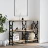 Sonoma Oak Console Table - Stylish & Durable | Hipo Market