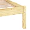 Solid Wood Pine Bed Frame 120x200 cm - Modern & Sturdy