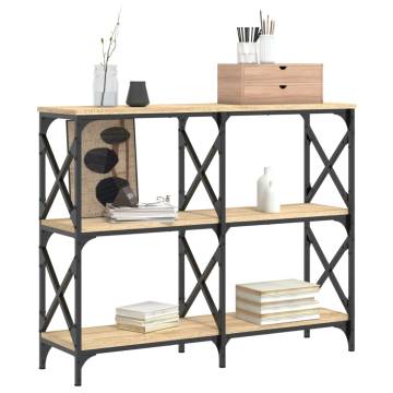 Sonoma Oak Console Table - Stylish & Durable | Hipo Market