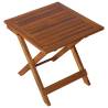 3 Piece Sunlounger Set with Tea Table - Solid Acacia Wood