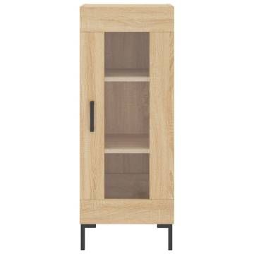 Stylish Highboard Sonoma Oak - 34.5x34x180 cm | Hipomarket