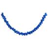 Blue Christmas Balls Garland - 175 cm Shatterproof Decor