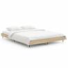 Sonoma Oak Bed Frame 135x190 cm - Stylish & Durable