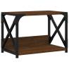 2-Tier Printer Stand in Brown Oak - Organize Your Workspace