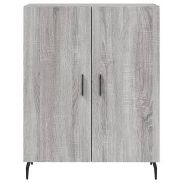 Highboard Grey Sonoma 69.5x34x180 cm - Stylish Storage Solution