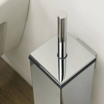 Tiger Toilet Brush & Holder Chrome - Stylish Bathroom Accessory