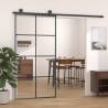 Sliding Door Black 102.5x205 cm ESG Glass and Aluminium Colour black Size 102.5 x 205 cm Quantity in Package 1 Model transparent 