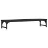 Black Monitor Stand 85x23x15.5 cm - Ergonomic Design