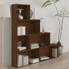 Book Cabinet Brown Oak 155x24x160 cm Colour brown oak Quantity in Package 1 