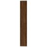 Stylish Brown Oak Book Cabinet - 155x24x160 cm | HipoMarket