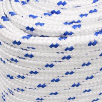 Boat Rope White 16mm 25m Polypropylene - Durable & Versatile