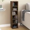 CD Cabinet Smoked Oak 21x20x88 cm Engineered Wood Colour smoked oak Quantity in Package 1 