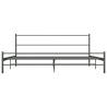 Grey Metal Bed Frame 200x200 cm - Durable & Stylish