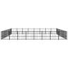 Outdoor Dog Kennel Steel 67.74 m² - Safe & Comfortable