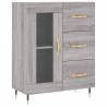 Elegant Highboard Grey Sonoma - Stylish Storage Solution