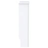 Stylish MDF Radiator Cover White - 205 cm | HipoMarket