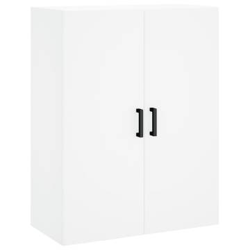 Stylish Highboard White 69.5x34x180 cm - Durable Storage Solution