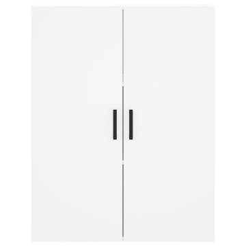 Stylish Highboard White 69.5x34x180 cm - Durable Storage Solution