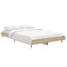 Sonoma Oak Bed Frame 120x190 cm - Small Double | Hipomarket