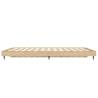 Sonoma Oak Bed Frame 120x190 cm - Small Double | Hipomarket