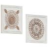 Elegant Hand-Carved Wall Panels - Set of 2 | Hipo Market