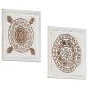 Elegant Hand-Carved Wall Panels - Set of 2 | Hipo Market