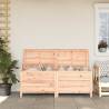 Garden Storage Box 150x50x56.5 cm Solid Wood Fir Colour natural Size 150 x 50 x 56.5 cm 