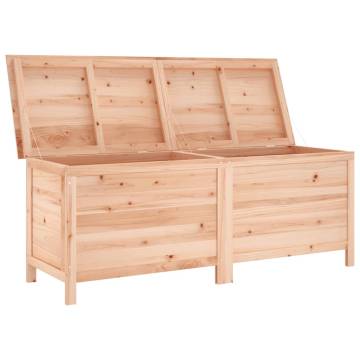 Garden Storage Box - Solid Wood Fir, 150x50x56.5 cm