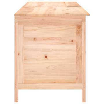 Garden Storage Box - Solid Wood Fir, 150x50x56.5 cm