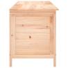 Garden Storage Box - Solid Wood Fir, 150x50x56.5 cm